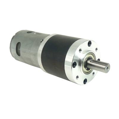 China 12V 24V Price Small DC Electric Motor High Torque Totally Enclosed DC Motor With 57mm Planetary Gearbox for sale