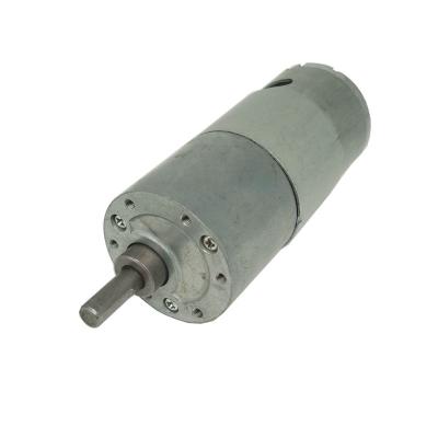 China Totally Enclosed Small Gear Motors 24V DC Motor Manufacturers 12V 24V 37Mm DC Gear Motor for sale