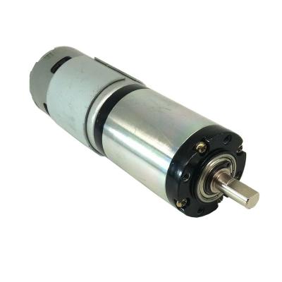 China Totally Enclosed Motor Speed ​​24V 5V DC 12 Volt DC Electric Motor With Gear Reduction for sale