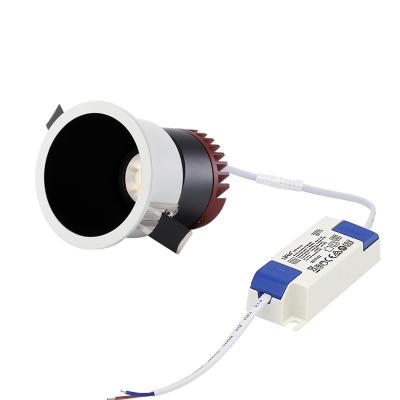 China COB Projector Vivid Color Rendering Anti Glare Deep Narrow Edge Embedded Spotlight for sale