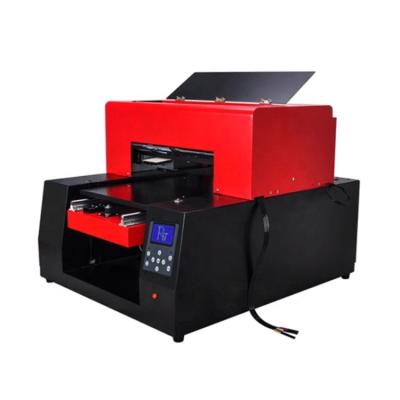 China Use at home 2020 affordable factory price A4 UV printer for plastic wood glass metal printing for sale