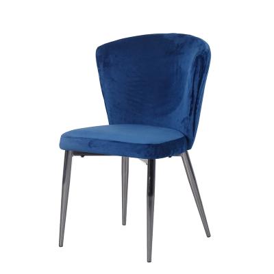 China Factory Price Adjustable High Quality Modern Gold Hot Selling Luxury Minimalist (Other) Fabric Dining Chair for sale