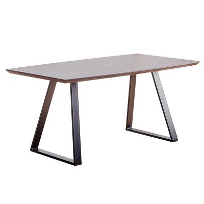 China Wholesale Modern Simple Design Removable MDF Top With Dining Tables Paper Home Restaurant Furniture for sale