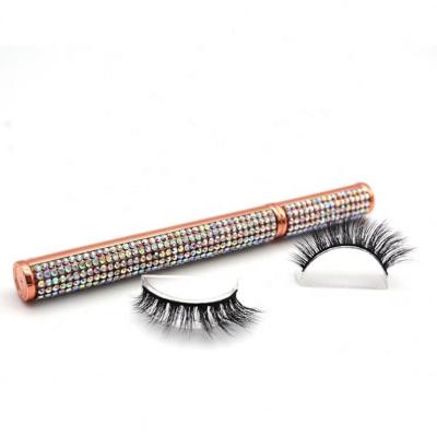 China Qingdao Seller 10D Faux Mink Lashes Long Natural Lashbox Magnetic Wholesale Lashes Eyelash for sale