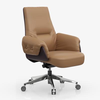 China Hot Selling Stretchable Leather Modern Massage Comfortable Executive Sitting Big And Tall Ergonomic Computer Desk Chairs With High Quality for sale