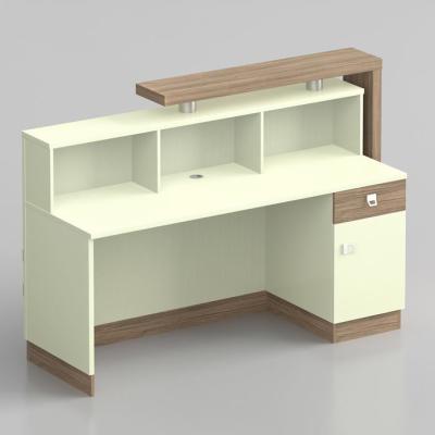 China Factory direct sale top quality nail salon desk small office expandable reception desk for sale