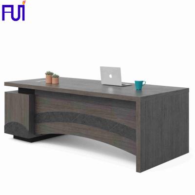 China 2021 Furniture Modern Extendable Office Workstation Director Office Desk Table CEO L Shaped Executive Table for sale