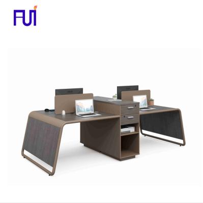 China Factory direct sales office furniture 4 person seater office workstation expandable high end modular PC workstation for sale