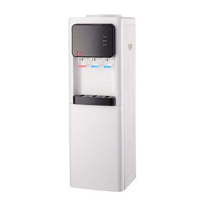 China Energy-saving hot and cold water dispenser with storage cabinet for sale