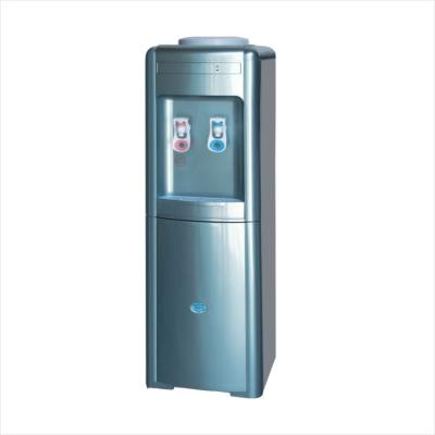 China Top Loading Electric Energy Saving Cooling Hot And Cold Water Dispenser With Storage Cabinet for sale