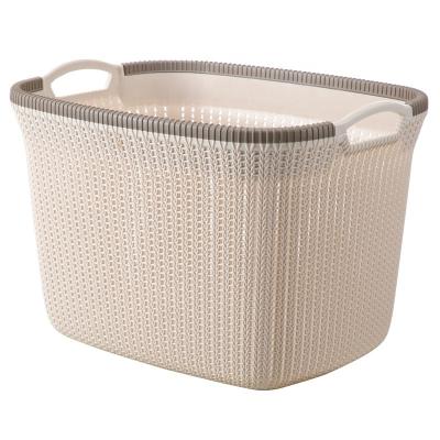 China Toy Organizing Basket Large Khaki Bathroom Clothes Simple Creative Viable Household Dirty Children's Storage Basket Storage for sale