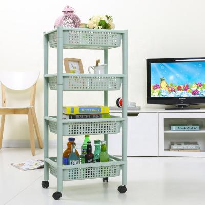 China Modern Manufacturers Sell Well Three Layers Shelf Kitchen Vegetable Storage Rack For Household Bathroom for sale