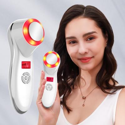 China High Quality Wrinkle Remover Anti Wrinkle Remover Face Skin Massager And Beauty LED Remover Hot And Cold Micro Rechargeable Current Facial Instrument for sale