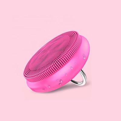 China Pore ​​Brush Massager Silicone Mini2 Silicone Shrink Facial Cleansing Waterproof Facial Cleansing Brush for sale