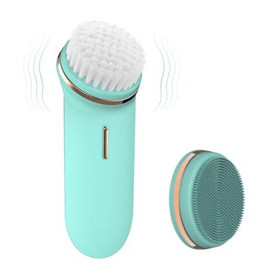 China 2022 Factory Direct Sale DEEP CLEANING Facial Cleanser for Women Men Electric Face Cleaning Brush Ultrasonic Remover for sale