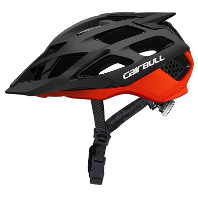 China Safety Protective Head Guard CAIRBULL ALLRIDE Bike Leader Riding Helmet with Covers for Women Men Boy Girl with Sun Visor Bar Sepeda for sale