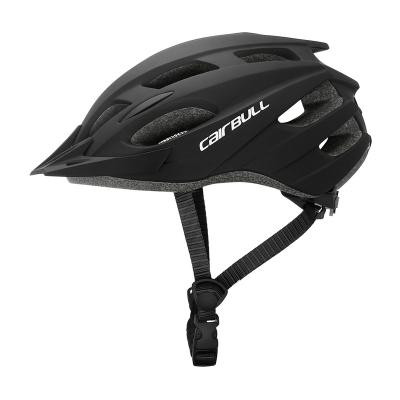 China Cycling safety helmet CAIRBULL ROCKRIDE 2021 bicycle riding skating helmet for adult with triple height adjustment and removable sun visor casco bicicleta for sale