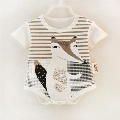 China Wholesale Overseas Cute Cartoon Baby Boy Newborn Clothing Toddler Casual Infant Dresses for sale