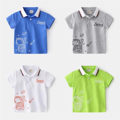 China Korean Fashion Brand Breathable Kids Customize Exporter 100% Cotton T Shirts In Karachi Boys Online Buying Printed Wear for sale