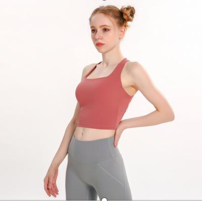 China OR163 Breathable Sports Bra With Molded Private Cups Design Yoga Bra for sale