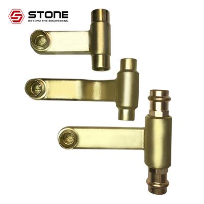 China OEM Acceptable PED Brass Valve Mold Brass Brass Forging Parts for sale