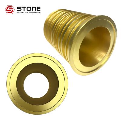 China Water customized turning fittings cast parts piinc brass forge dovme for sale