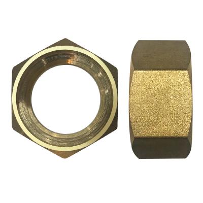 China Water Pickling / Customized Spinning Forged Brass Hex Nut for sale