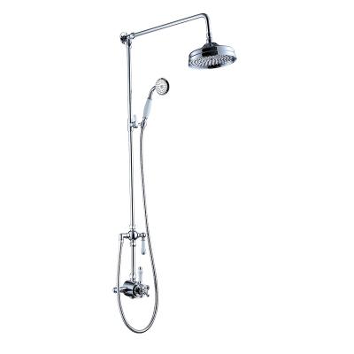 China Without British Thermostatic Slide Bar Rain Shower Set Bathroom Accessories for sale