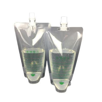 China Moisture Proof Drinks Pouch With Spout Packaging Beverage Beverage Bags Wholesale for sale