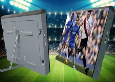 China Iron Electronic Stadium Perimeter Led Display Smd 3in1 For Sport Advertising for sale