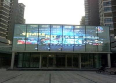 China High Quality Full Color Transparent Glass Led Display With Automactical Switch for sale