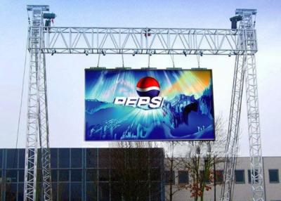 China Customized P6 Outdoor Led Screen Rental 96*96 Cabinet Resolution for sale