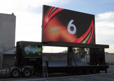 China Full Color Outdoor Mobile Led Screen HD For Product / Brand Promotion for sale