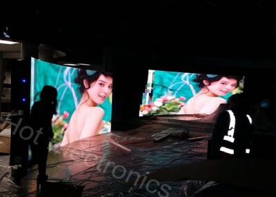 China Full Color P4 ARC Led Display , Advertising Curved Led Screen Ip54 Rate for sale