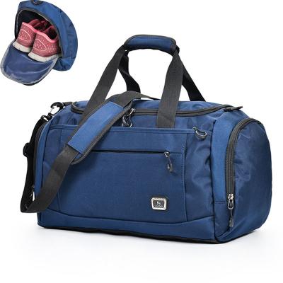 China Sport and fashion waterproof large outdoor shoulder bag handbags sports duffel for men cross - body travel fitness shoes gym travel bag for sale