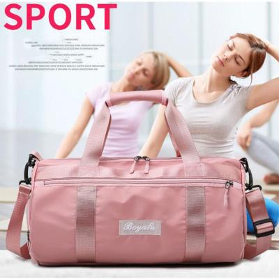 China Custom Fashion Duffle Large Capacity Travel Shoulder Gym New Arrival Outdoor Sports Travel Bag With Shoe Compartment for sale