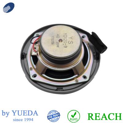 China Waterproof Raw Audio Speakers 20W 4ohm 120mm Round Shape Big  Full Range Woofer for sale