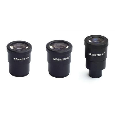 China high eye point wide field eyepiece for stereo microscope 30mm mouting size optic lens for sale