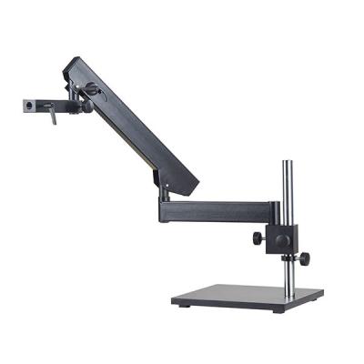 China microscope stand Articulating Arm Stand with C-clamp Articulated Arm Boom Stands for sale