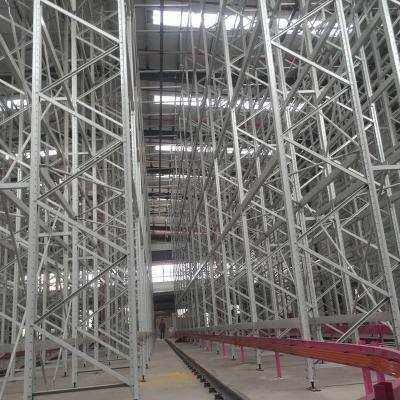 China Automatic Warehouse Rack Storage and Retrieval System Pallet Stretching Automated Warehouse Air Surveillance Radar System Stacking Crane for sale