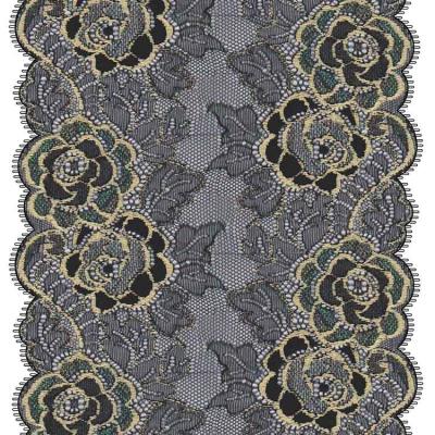 China Latest Viable Fashion Styles Nigerian Lace Gold Lace Fabric for sale