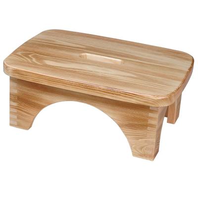 China Cheap Price One Storage Wooden Step Stool For Kids Portable Chair Bar Foot Stool for sale