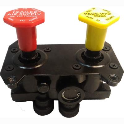 China 800516 Steel Heavy Duty Truck And Trailer Truck Brake Parts MV3 Dash Control Valve for sale