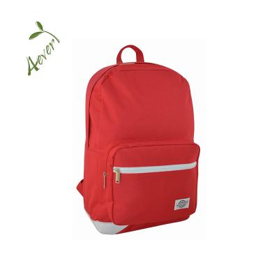 China Factory Red Color Stylish Waterproof Hot Selling Printed Backpack Ladies Raincoat For Girl for sale