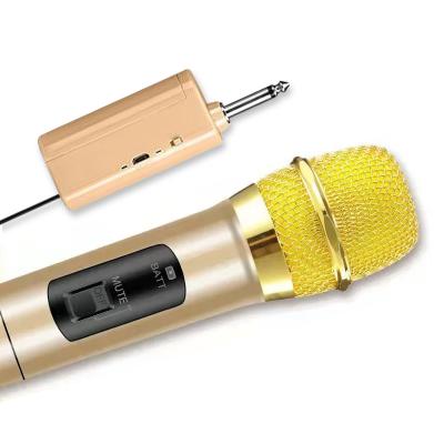 China Handheld Rechargeable Smart Phone Handheld Rechargeable Condenser Home Quality Microphone Wireless Microphone for sale