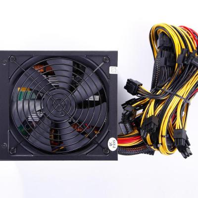 China ATX 92Plus Gold Desktop Platinum 2000w Mute PSU Computer Fan. 2000W Case Server Power Supply For 24pin Graphics Card ATX Quiet Mute PSU. for sale