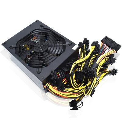 China PSU 1800W/2000W Desktop ATX Switching Power Supply 180~260V For 8 GPU for sale