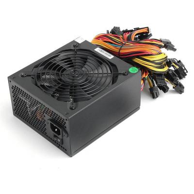 China High Quality Desktop ATX 92 Gold PSU Mute 2400W 2000w 1800w Power Supply 4U 2U of Puls for 3060TI 3080 GPU for sale