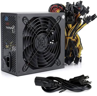 China Hot Selling Desktop PSU PC Power Supply Support 6 Gpu 8 Gpu Atx 1800w 2000w 90 gold most common in usa for sale