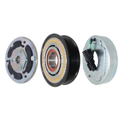 China Auto car air conditioner system air conditioning compressor clutch for ford lights pv6 114mm car ac spare parts for sale